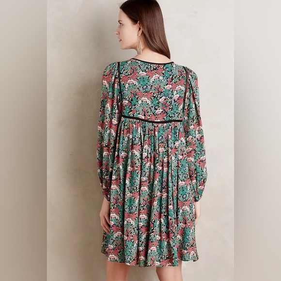 ANTHROPOLOGIE - Floreat- Ottava Peasant Dress - Picture 2 of 11